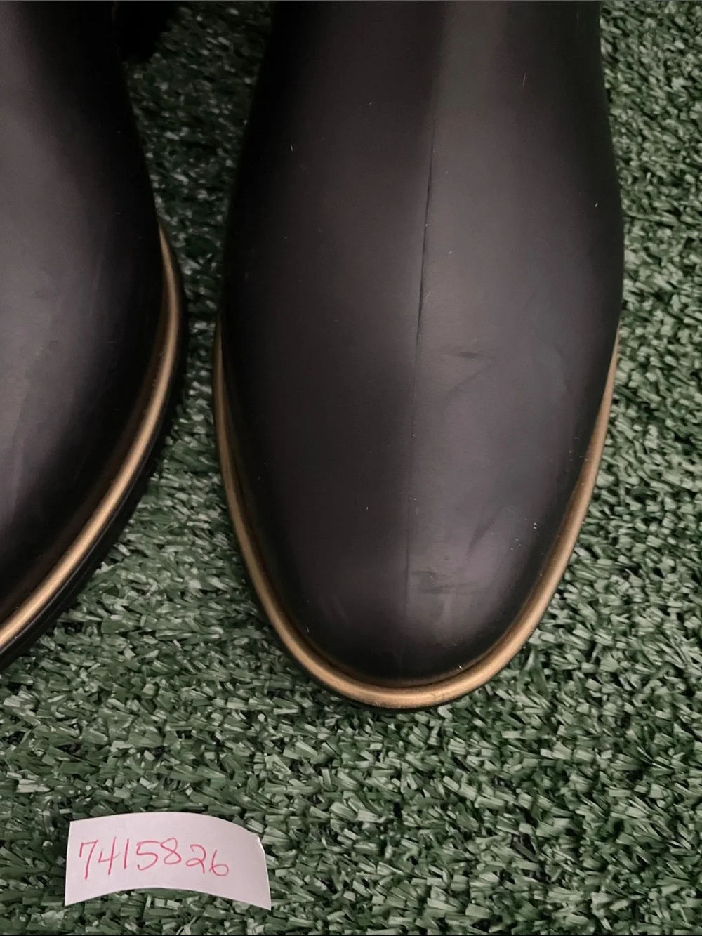 Kate Spade New York Sedgwick Black Chelsea Rain Boots size 8